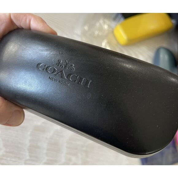 Coach HC8084 (L072 CELIA) Sunglasses 517013 Dark Tortoise‎ / Gold Frame 57 mm - Picture 9 of 9